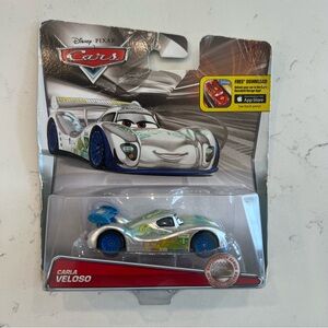 Disney Cars Carla Veloso Die-Cast Toy Car - White & Blue